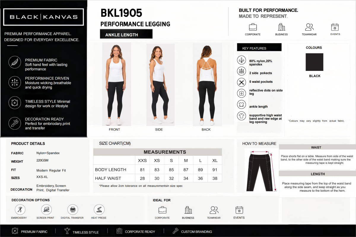 spec sheet